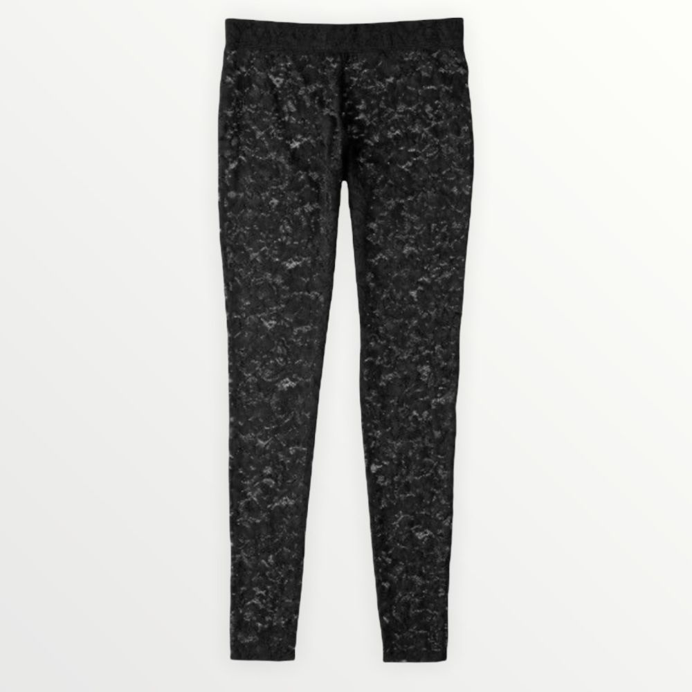 LA SENZA Black Lace Leggings